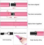 Pilates Bar Kit with Resistance Bands - 3 Sections