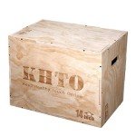 KHTO 3-in-1 Wooden Plyometric Jump Box