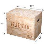 KHTO 3-in-1 Wooden Plyometric Jump Box