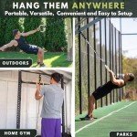 Adjustable Gym Rings for Full-Body Workouts