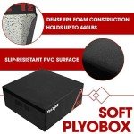 Yes4All Adjustable Plyometric Soft Box, Black