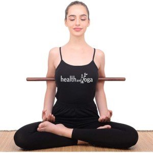 HealthAndYoga™ StretchNHeal Yoga Stick for Mobility
