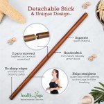 HealthAndYoga™ StretchNHeal Yoga Stick for Mobility