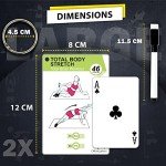 Pilates Workout Cards: 58 Exercise Guide Set