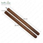 HealthAndYoga™ StretchNHeal Yoga Stick for Mobility