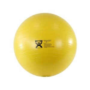 CanDo 17.7" Inflatable Stability Ball - Yellow