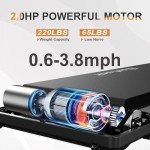 Portable Under Desk Walking Treadmill with Remote