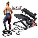 Sunny Health Smart Twist Stepper Cardio Machine