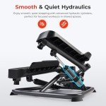 Sunny Health Smart Twist Stepper Cardio Machine