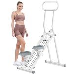Foldable Vertical Cardio Machine for Home Fitness