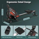 Wenoker Magnetic Rower for Home Fitness
