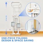 Foldable Vertical Cardio Machine for Home Fitness