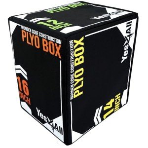 Yes4All 3-in-1 Soft Foam Plyo Box