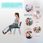 Comness Foot and Calf Stretching Strap - Black