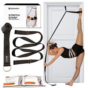Adjustable Stretching Strap with Door Anchor