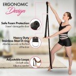 Adjustable Stretching Strap with Door Anchor