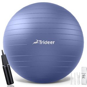 Trideer Anti-Burst Yoga & Exercise Ball
