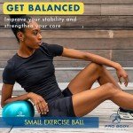 ProBody Mini Pilates Stability Ball for Home Use