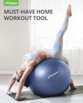 Trideer Anti-Burst Yoga & Exercise Ball