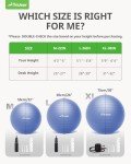 Trideer Anti-Burst Yoga & Exercise Ball