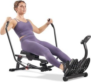 Sunny Health & Fitness Smart Compact Rowing Machine
