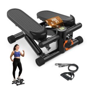 MIDERPAN Mini Stepper with Resistance Bands