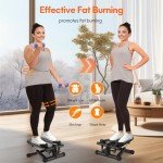 MIDERPAN Mini Stepper with Resistance Bands