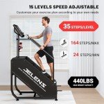 Jelens Stair Climber with LED Display, 15 Resistance Levels