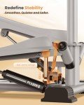 FLYBIRD Low Impact Home Stepper with Weights