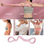 Kvittra Resistance Band with Yoga Ring for Fitness