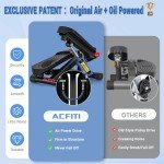 Portable Air Stepper with Resistance Bands for Home