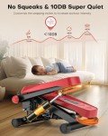 Adjustable Mini Steppers with Resistance Bands for Home Fitness