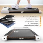Compact 3-in-1 Under Desk Treadmill - SupeRun