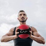 Durable Rubber Medicine Ball with Textured Grip