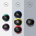 Durable Rubber Medicine Ball with Textured Grip