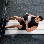 Durable Rubber Medicine Ball Set with Rack