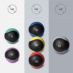 Durable Rubber Medicine Ball Set with Rack