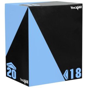 Yes4All 3-in-1 Foam Plyometric Jump Box