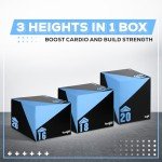 Yes4All 3-in-1 Foam Plyometric Jump Box