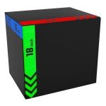 PAPABABE Adjustable Plyometric Jump Box for Workouts