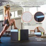 VEVOR 3-in-1 Plyometric Jump Box for Home Gym