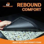 PAPABABE Adjustable Plyometric Jump Box for Workouts