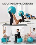 Trideer Yoga Ball - 5 Sizes for Fitness & Therapy