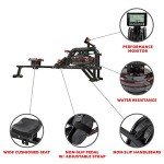 Sunny Health & Fitness Water Rowing Machine