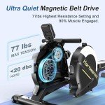 Magnetic Rowing Machine with 16 Resistance Levels