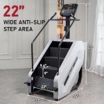 EFFICRAFT Stair Stepper with LED Display & 15 Speeds