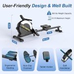 Magnetic Rowing Machine with 16 Resistance Levels
