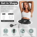 Magnetic Lock Weighted Hula Hoop for All Ages