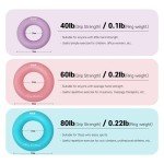 Smart Pink Exercise Rings for Grip Strength & Yoga