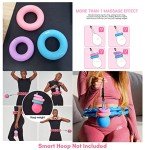 Smart Pink Exercise Rings for Grip Strength & Yoga